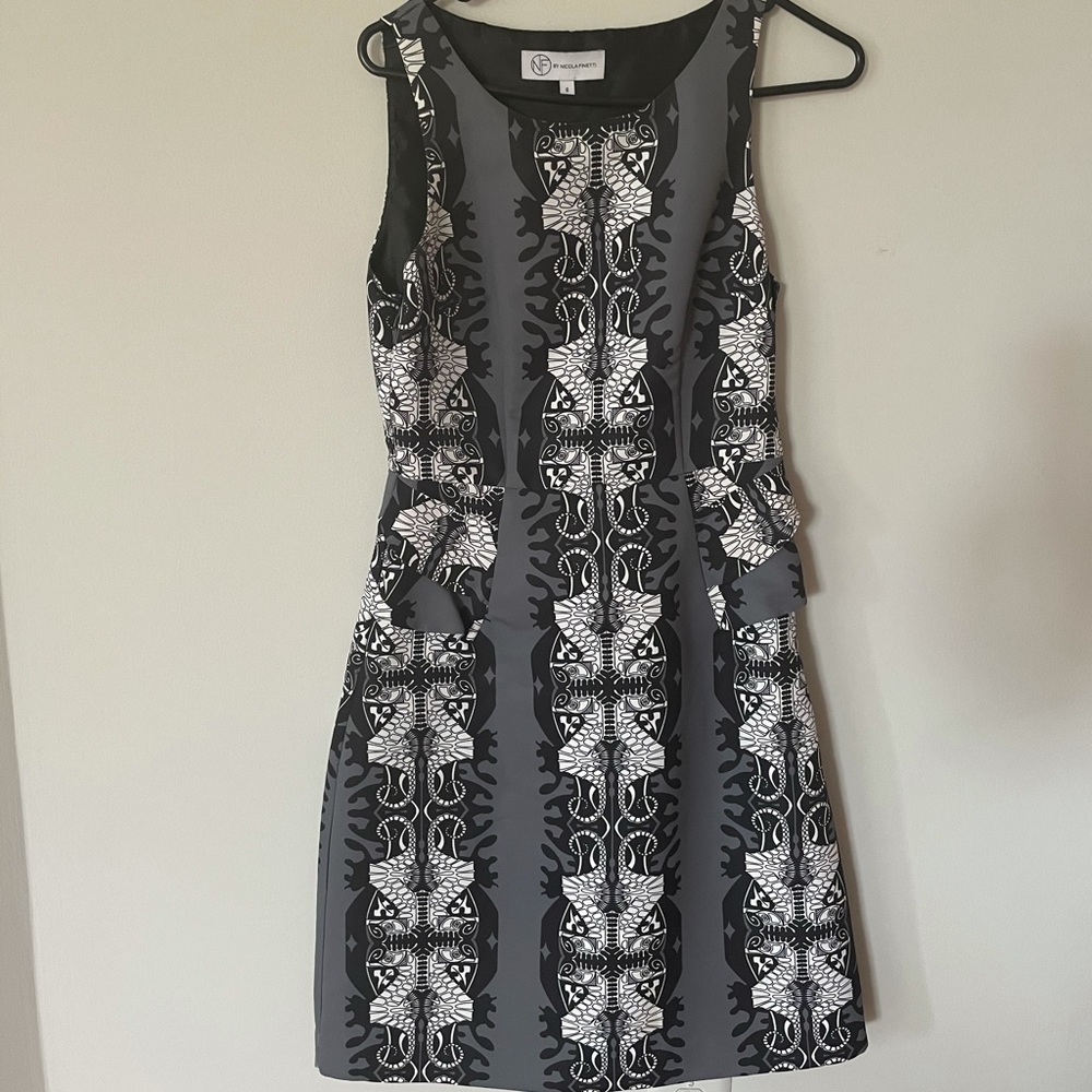 Nicola Finetti peplum style dress